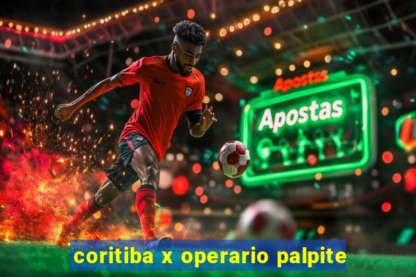 coritiba x operario palpite