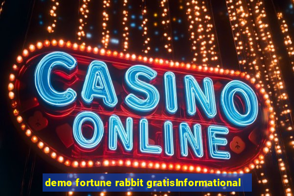 demo fortune rabbit gratisInformational