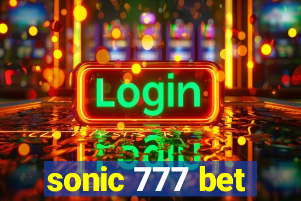 sonic 777 bet