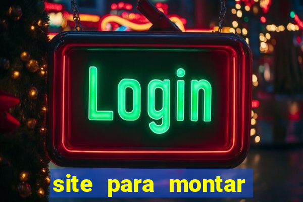 site para montar time de futebol