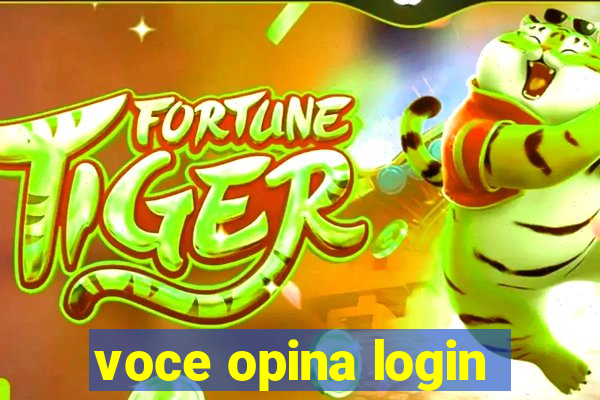 voce opina login