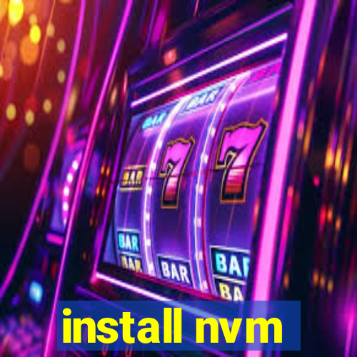 install nvm